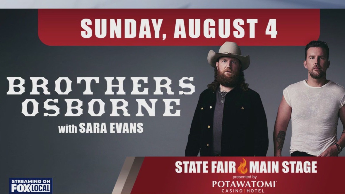 2024 WI State Fair: Brothers Osborne on Aug. 4