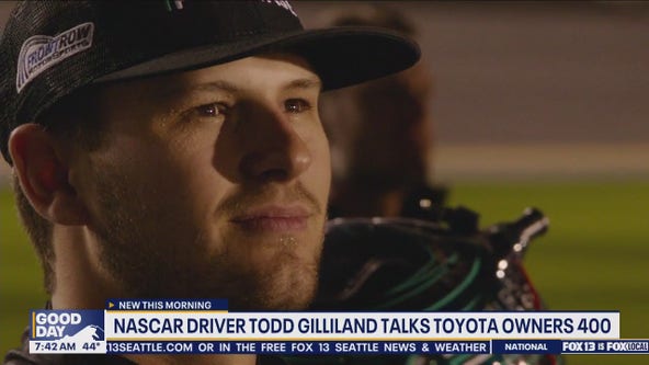 NASCAR driver Todd Gilliand talks about upcoming race