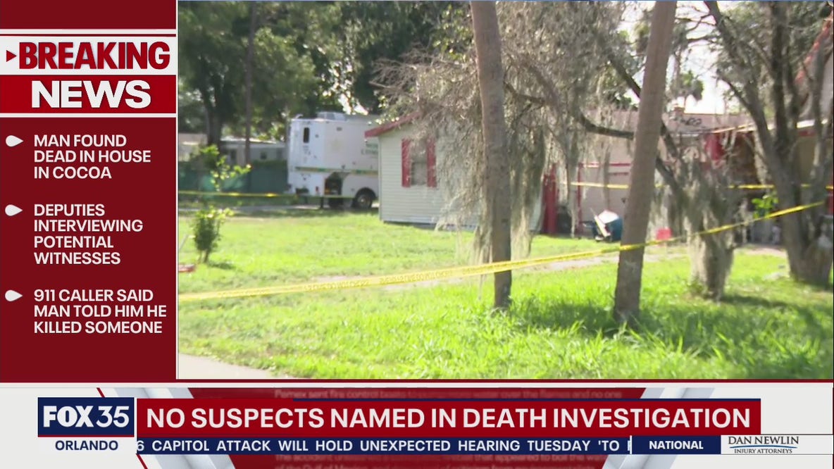 Brevard deputies investigate death in Sharpes