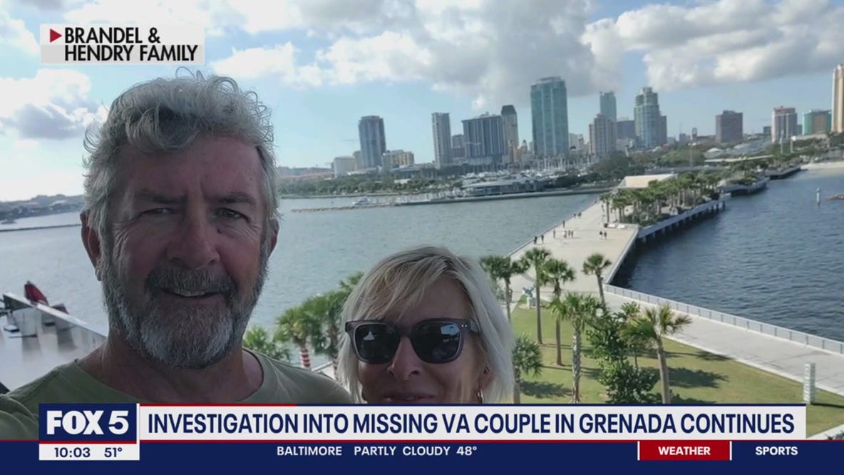Search continues for VA couple presumed dead in Caribbean, state department says they're monitoring situation