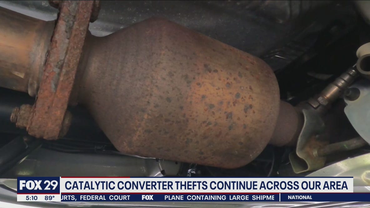 'It's unreal right now': Thieves continue to target catalytic converters