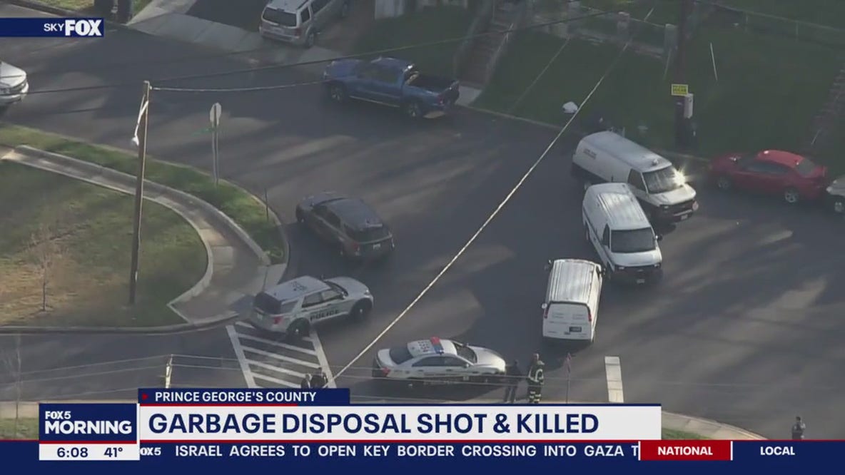 Sanitation worker shot, killed in roadway in Prince George's County: police