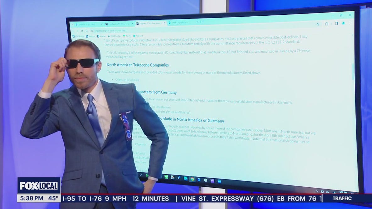 Solar eclipse: Here's what type of glasses to buy to protect your eyes