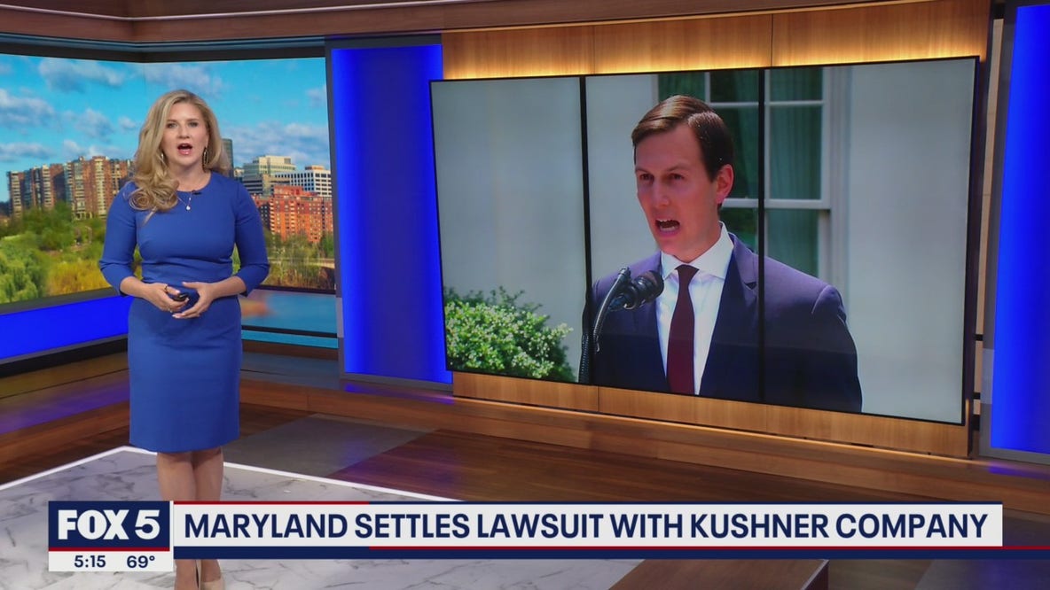 Maryland settles lawsuit with Jared Kushner's property management company