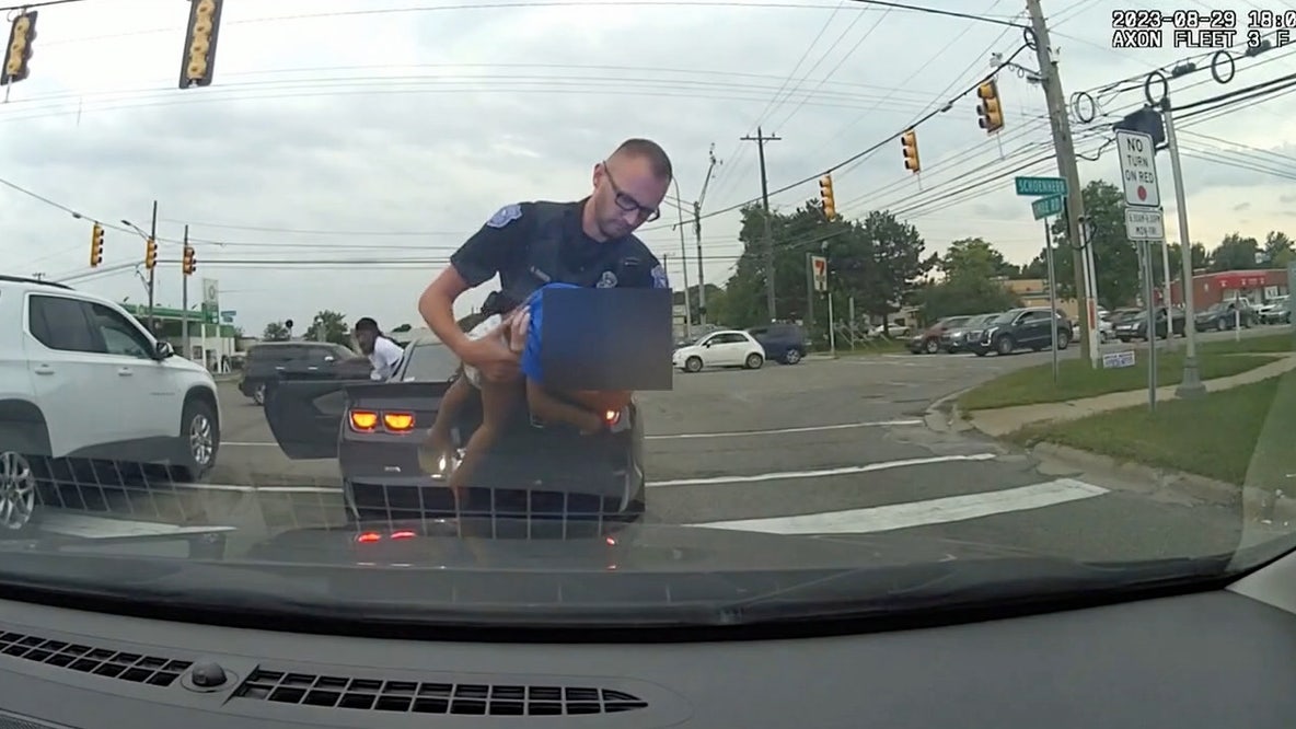 Warren Police save baby dashcam