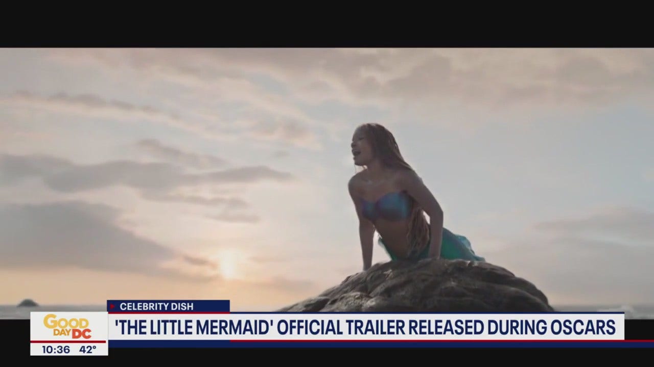 The Little Mermaid' trailer released during Oscars