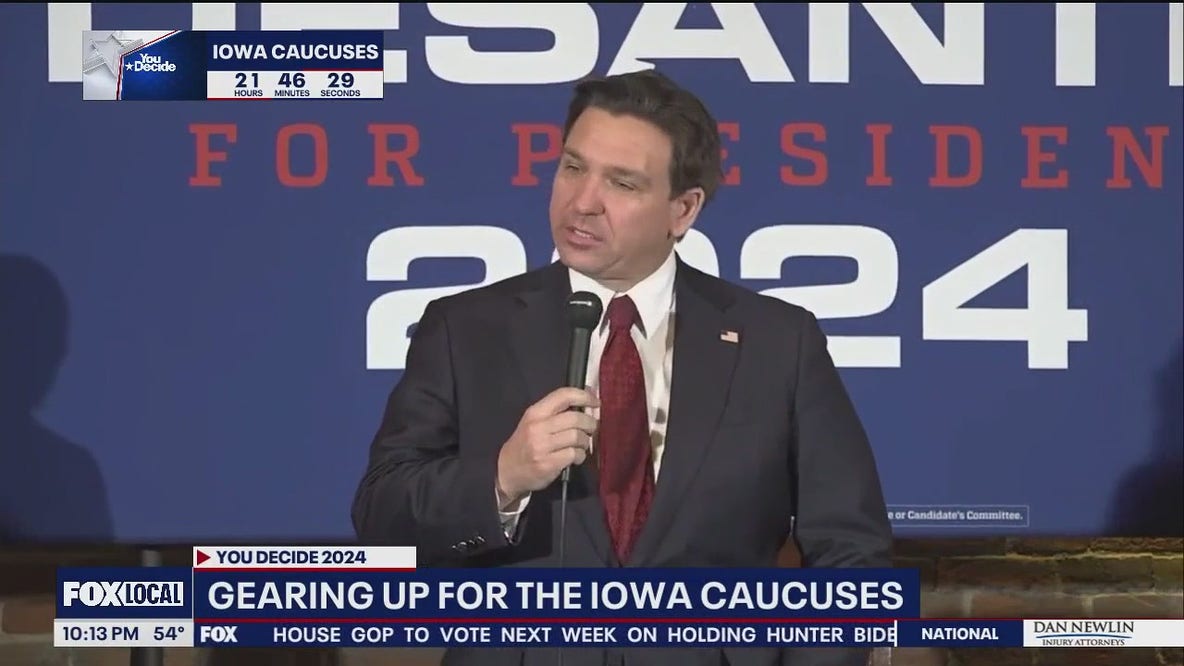 Gearing up for the Iowa caucuses