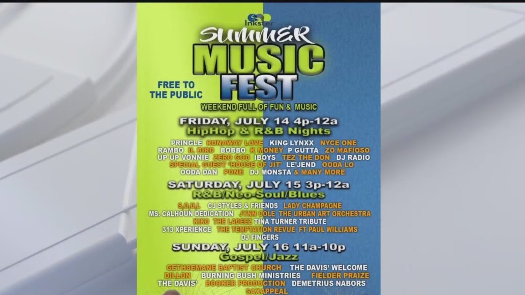 Inkster Music Fest this weekend July 1416th