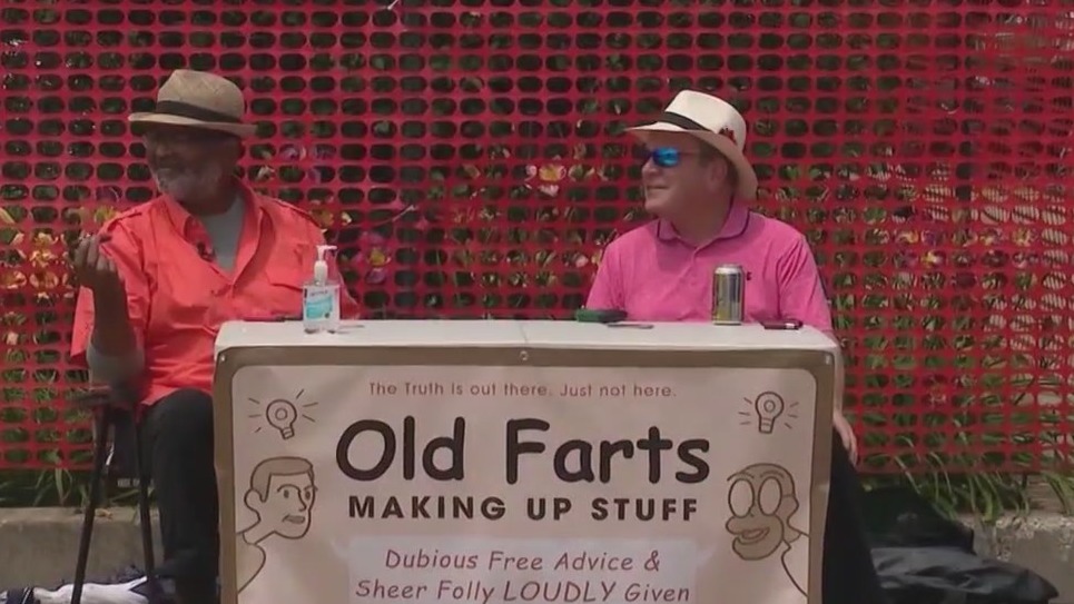 'Old Farts from Chicago' offer life coaching and comedy