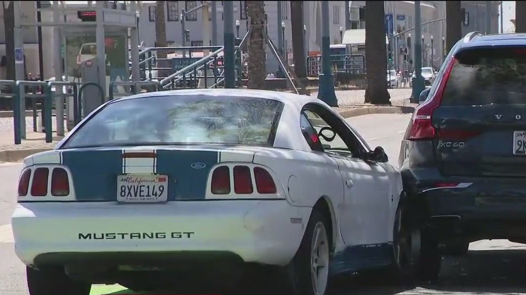 Mustang driver strikes teen in San Francisco after police pursuit