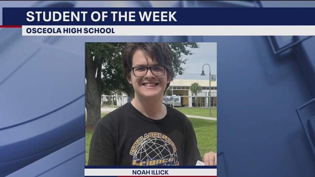 Student of the Week: Noah Illick, Osceola High School