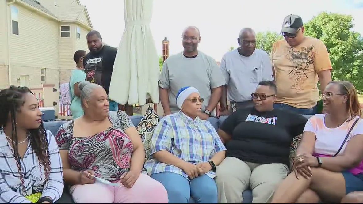 Biological family reunion 49 yrs later