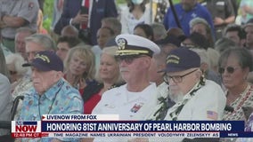 Remembrance ceremony honors 81st anniversary of Pearl Harbor attack