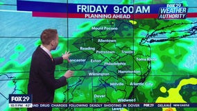 Weather Authority: Thanksgiving, 10 p.m. forecast