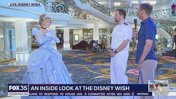 Inside look at the Disney Wish cruise ship