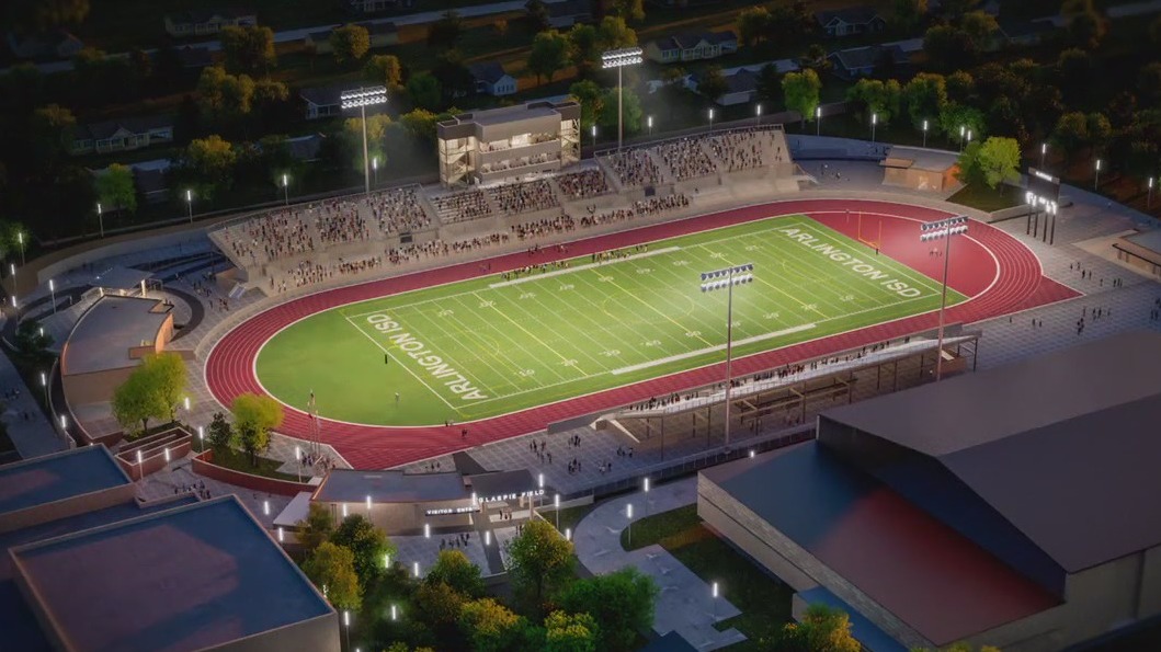 Arlington ISD breaks ground on new $34M stadium
