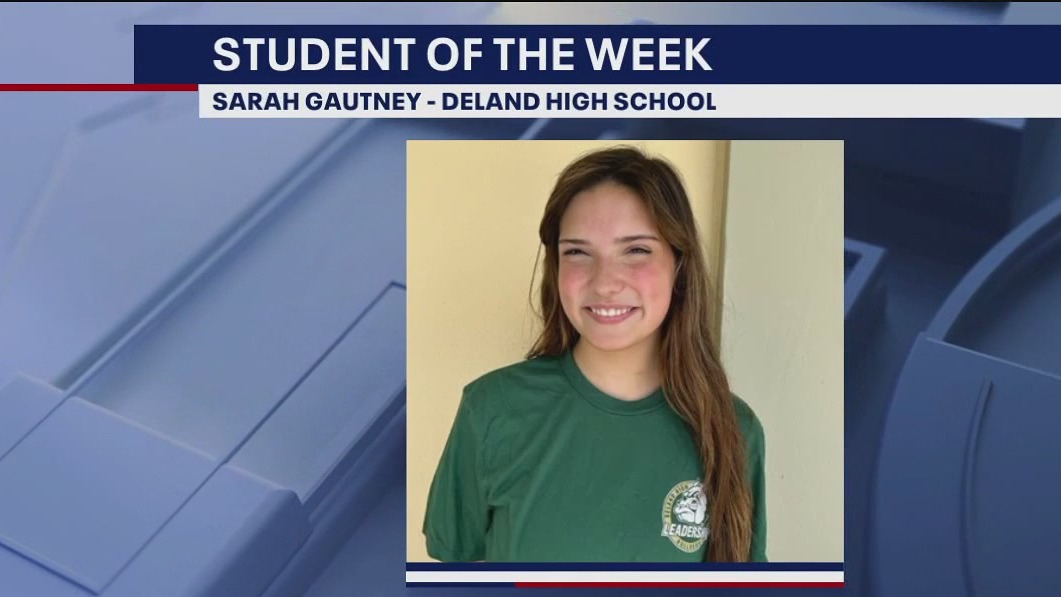 Student of the Week: Sarah Gautney, DeLand High School