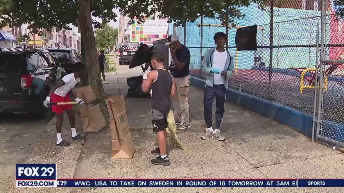 Kids gather for unity event in South Philly
