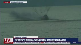 SpaceX Splashdown: Inspiration4 returns to safely earth | LiveNOW From FOX