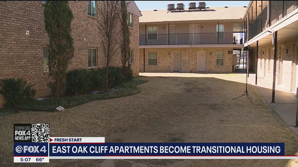 Dallas County turns Oak Cliff apartment complex into transitional housing