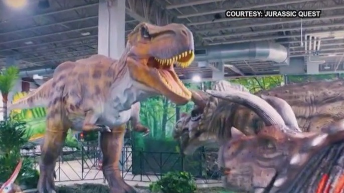 Meet dinosaurs at 'Jurassic Quest' in Orlando