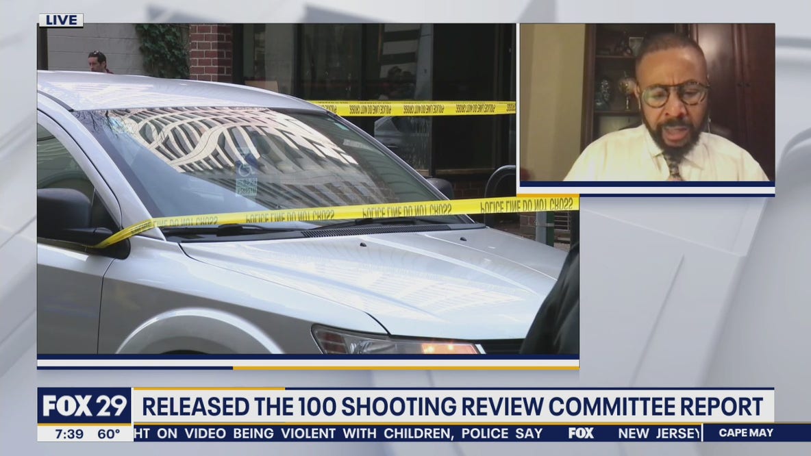 Philadelphia Councilmember Curtis Jones discusses 100 Shooting Review Committee report