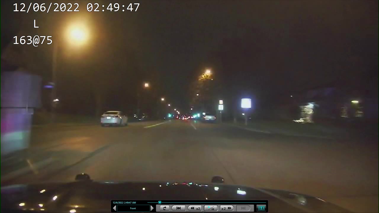 Dashcam video: Greenfield police chase ends in crash, 2 arrests