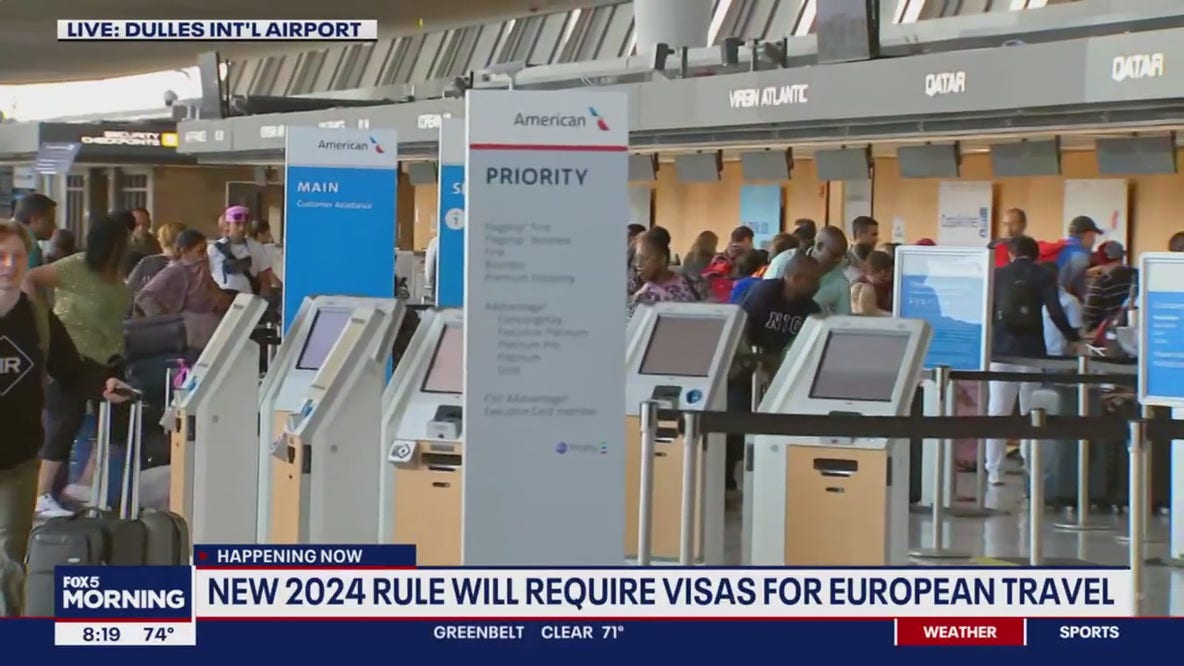 New requirements for Americans traveling to Europe