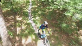 Drone Zone: Mountain biking in Morris Bridge Wilderness Park
