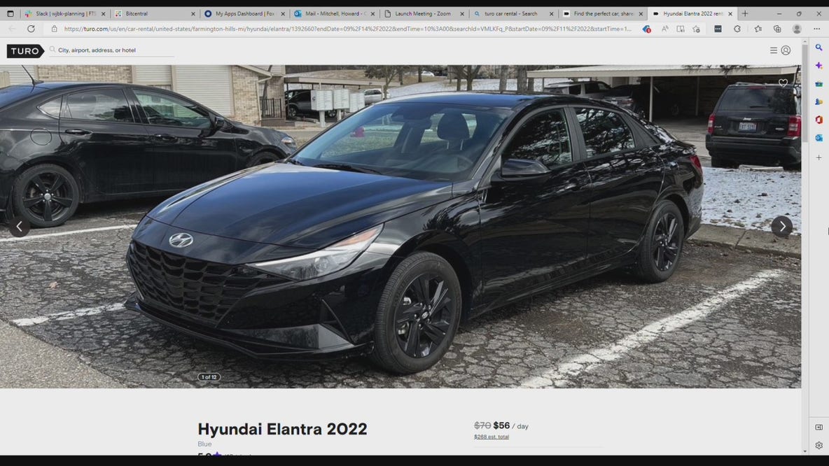 The Turo peer-to-peer car rental service gets green light at Metro Airport