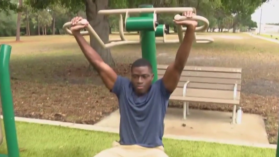 Hillsborough County adds outside fitness equipment to park