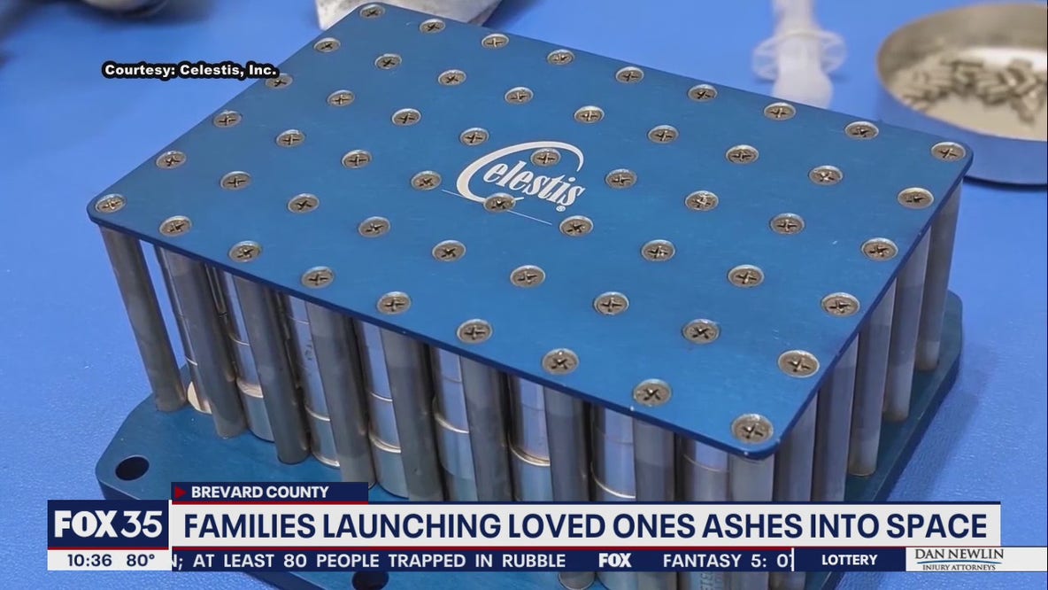 Families launching ashes of loved ones into space