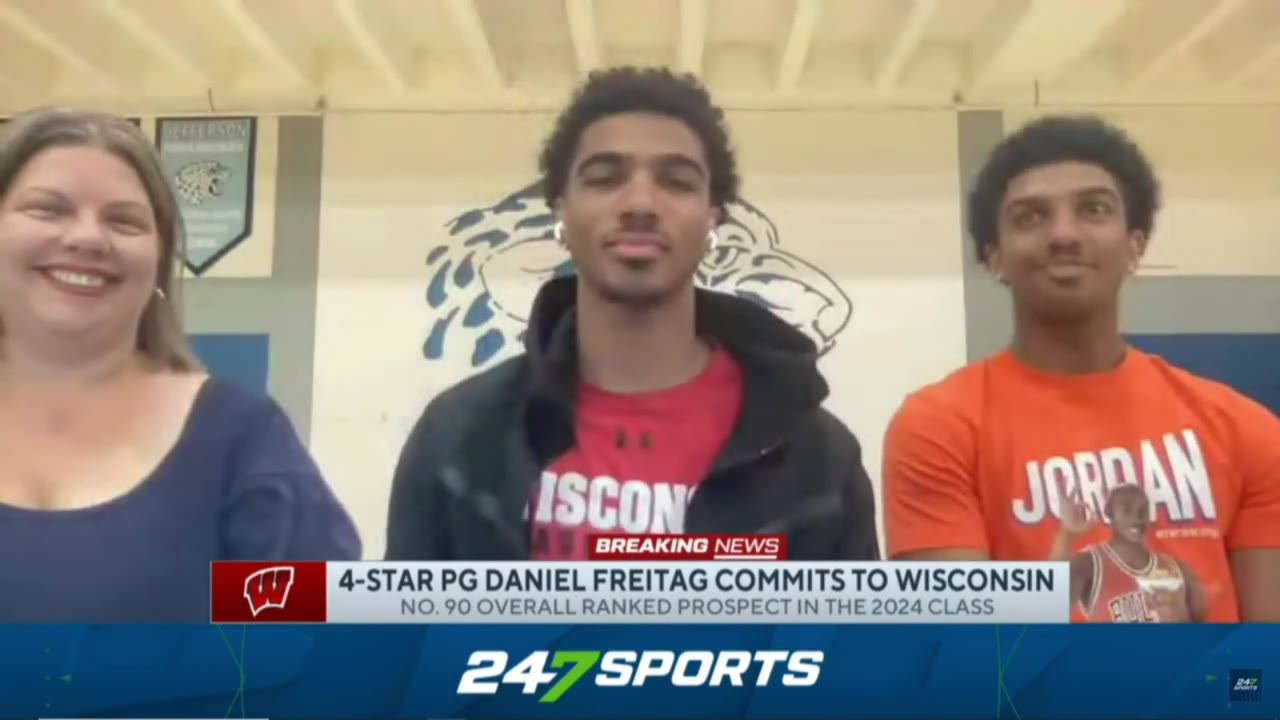 Bloomington Jefferson basketball star Daniel Freitag picks Wisconsin