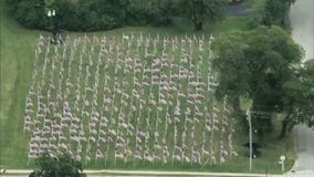 Denning Park transforms into a Field of Honor to pay tribute to heroes