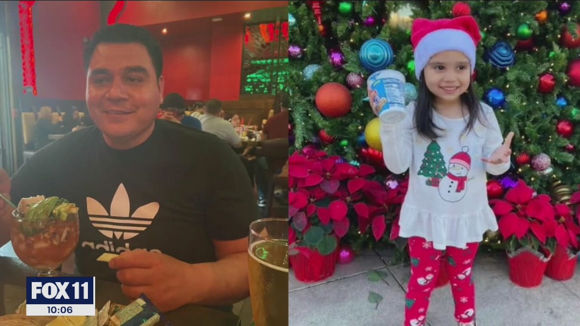 Vigil held for father, daughter killed after car plows into Long Beach apartment