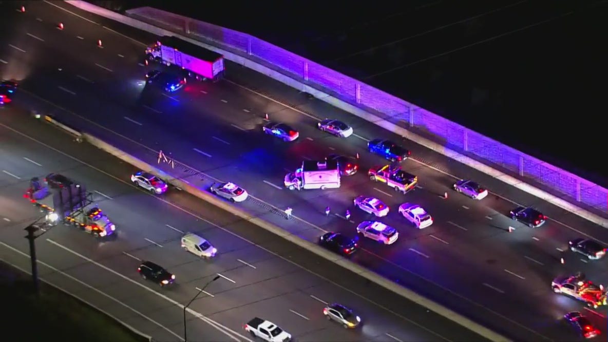 Officer struck by vehicle on I-270 in Gaithersburg