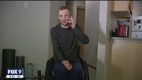 WATCH: Partially paralyzed man gets life-changing call after van stolen