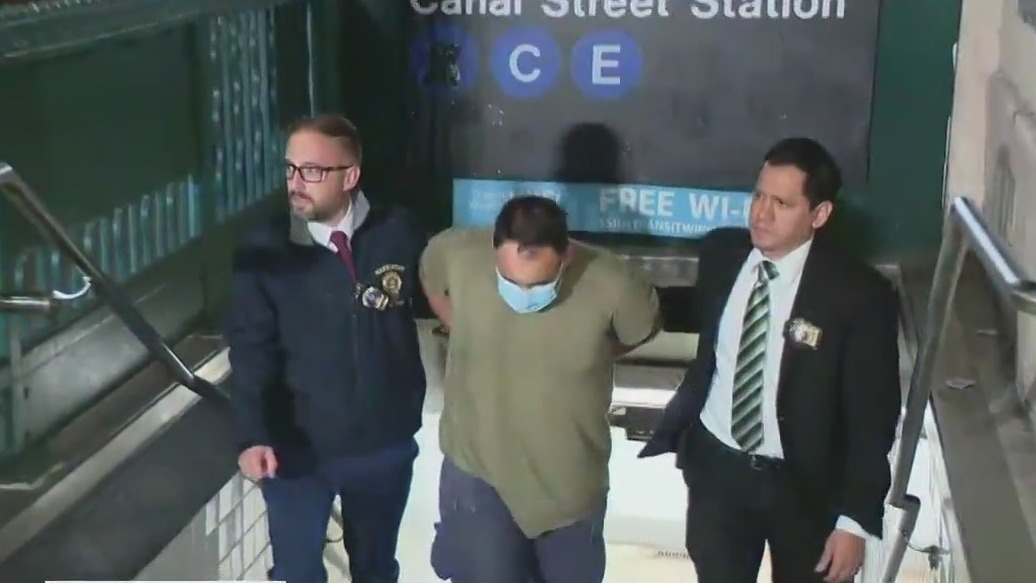 Suspect who fired at subway robber arrested