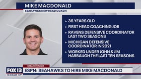 Report: Seahawks to hire Mike Macdonald
