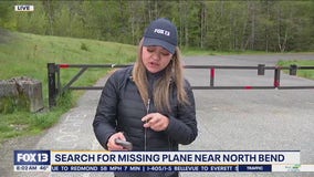Crews search for missing plane near North Bend