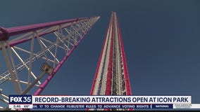 Record-breaking attractions open at Orlando's ICON Park