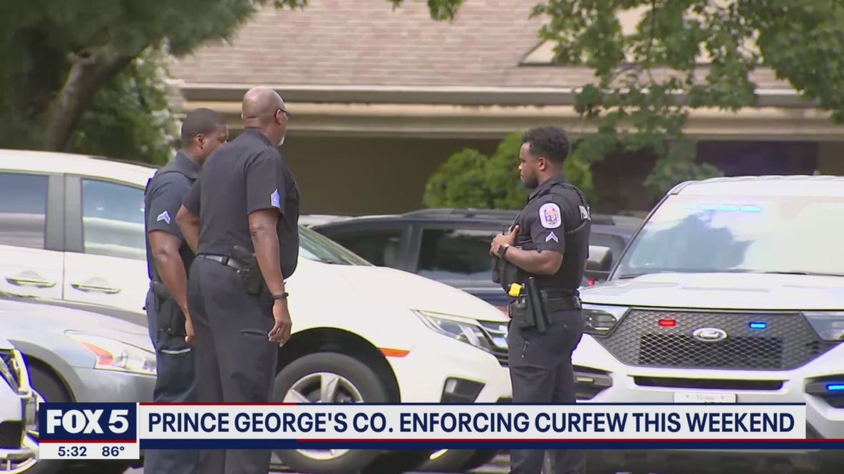 Prince George's Co. enforcing curfew this weekend