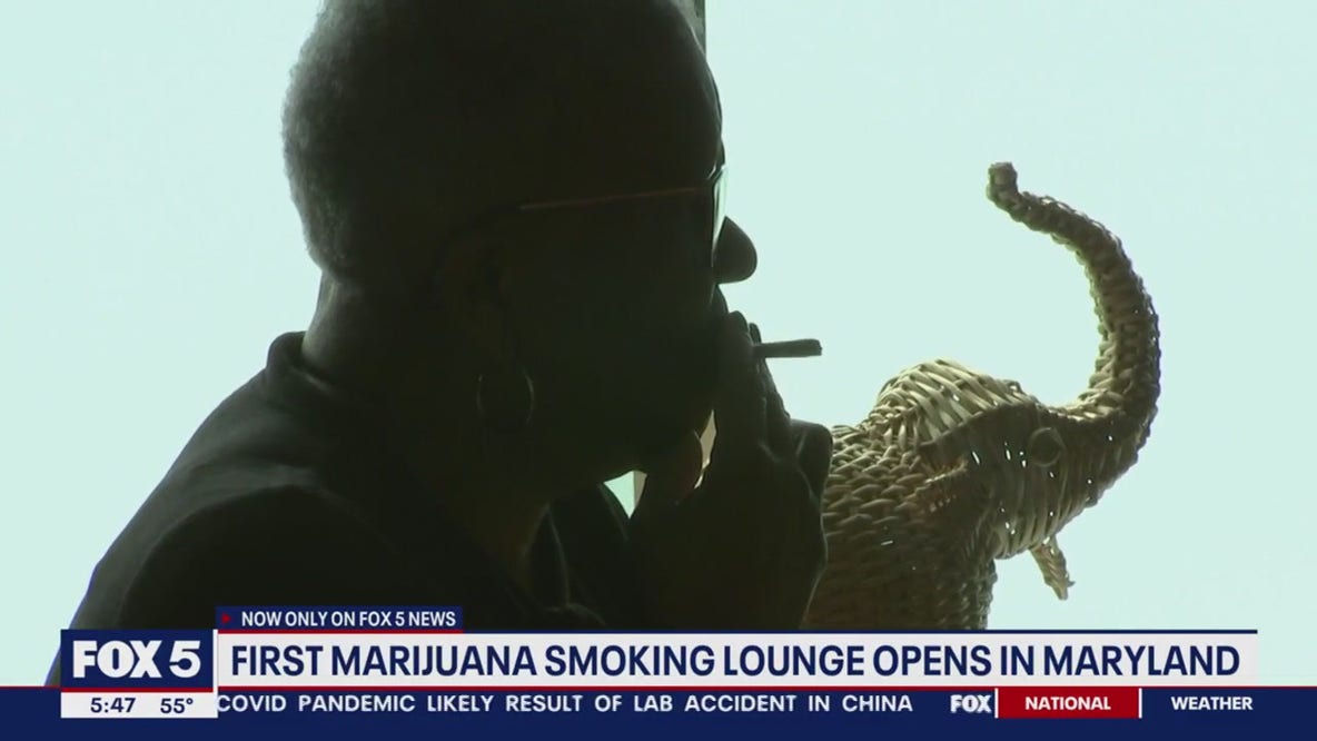 First marijuana smoking lounge opens in Maryland