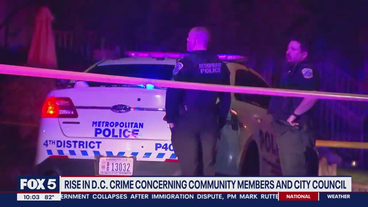 Rise in DC crime concerning community members and city council