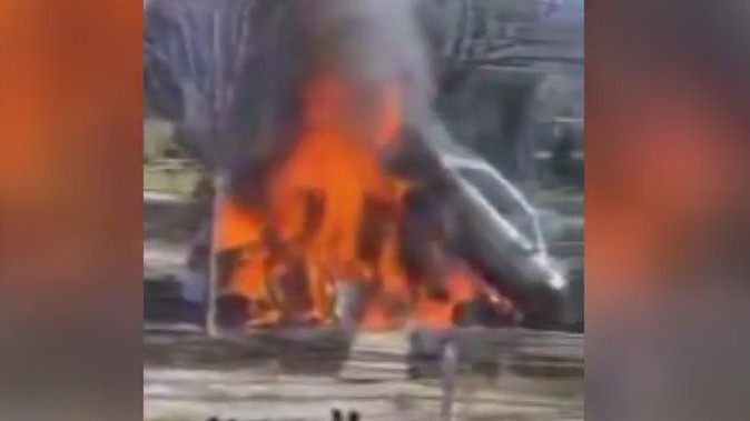 Crash, fire after UW-Milwaukee police chase | FOX6 Milwaukee