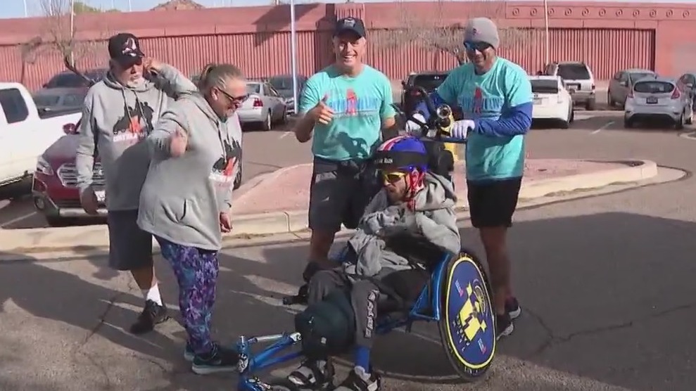 Athletes with disabilities complete major milestone in Tempe