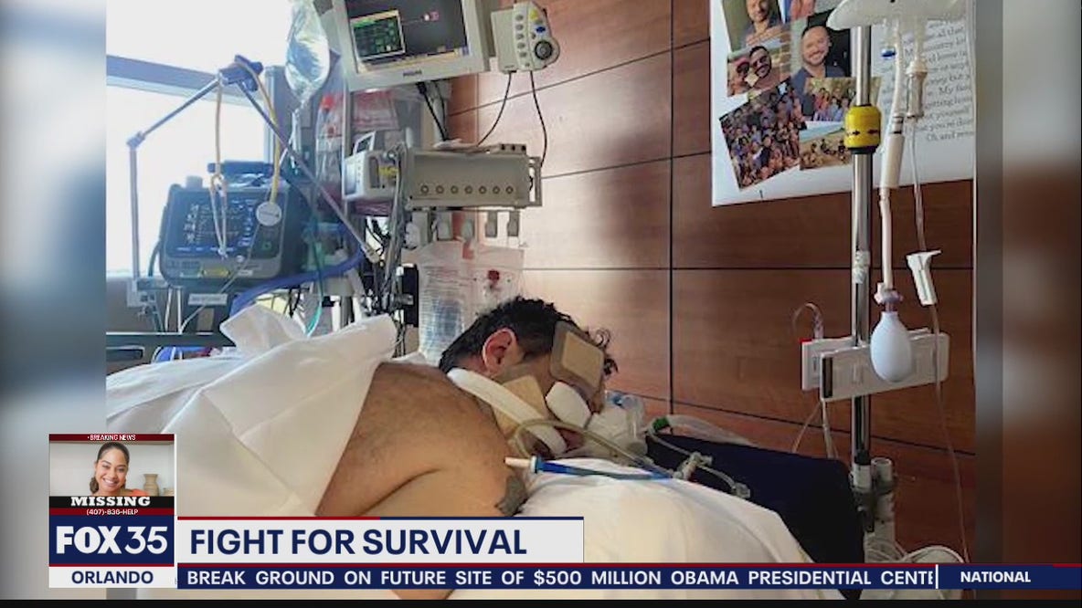 Wife says husband is about to die of COVID because of equipment shortage