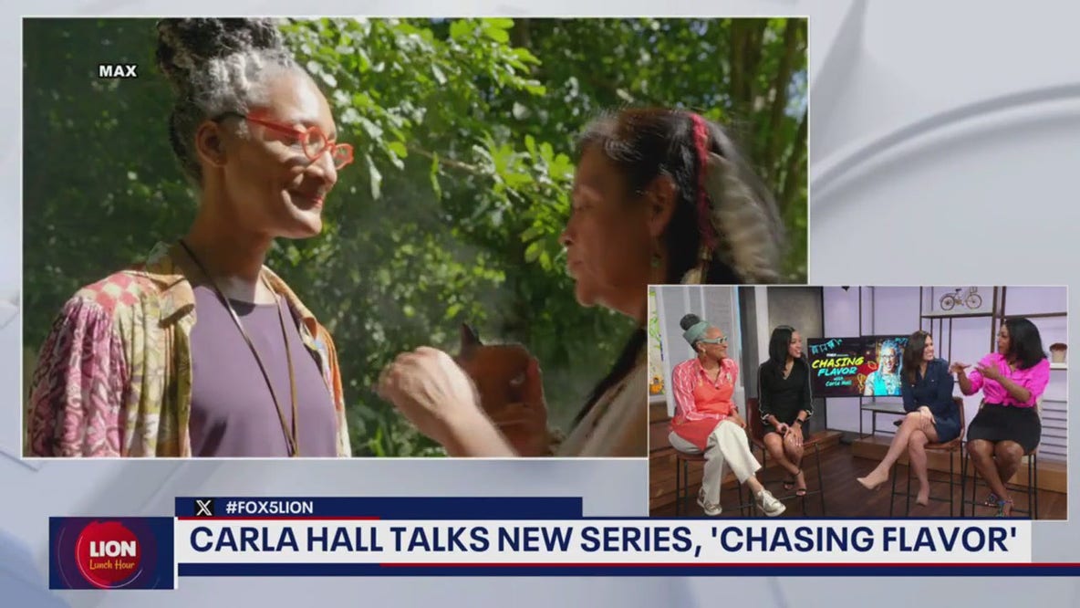 Celebrity Chef Carla Hall talks about her brand new series 'Chasing Flavor' and inspiration behind cooking
