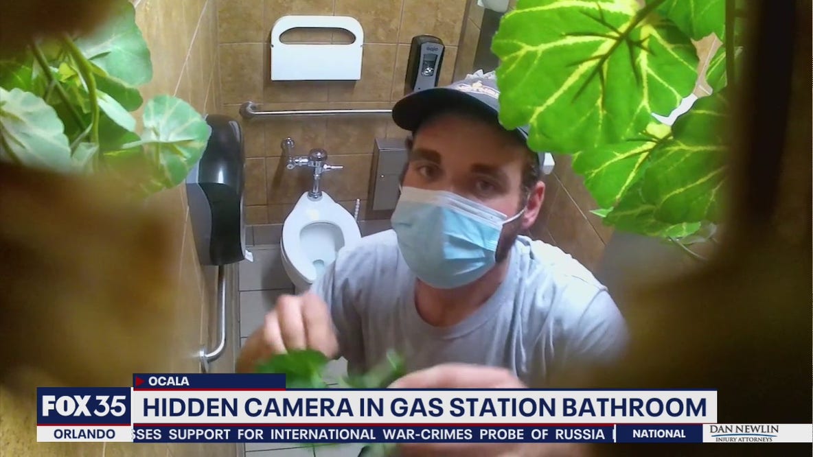 Police searching for man accused of placing hidden camera in bathroom