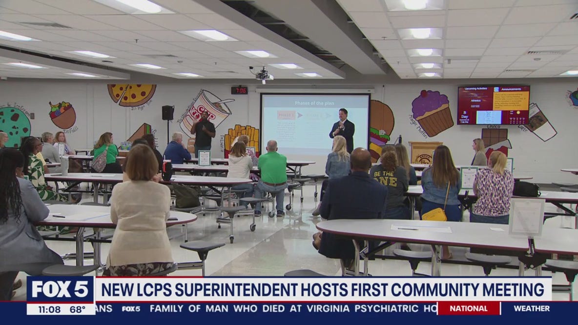 New LCPS superintendent hosts first community meeting